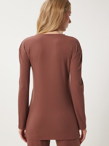 Happiness İstanbul Домашний костюм в Коричневый