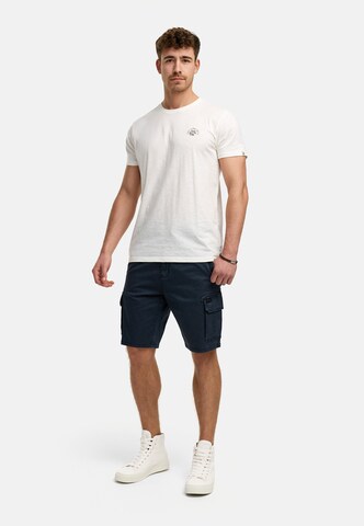 INDICODE JEANS Regular Cargo trousers 'INKews' in Blue