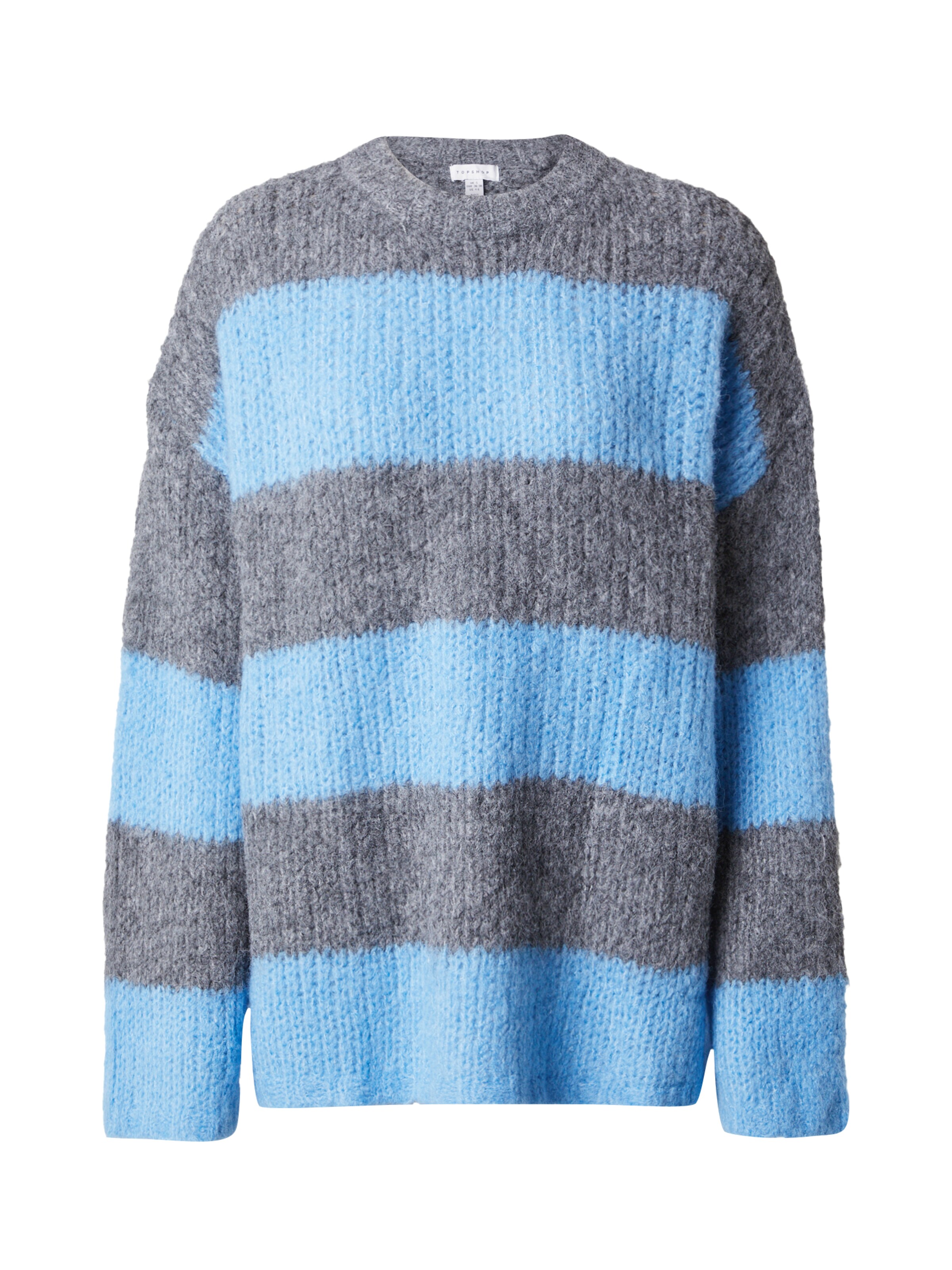 TOPSHOP Пуловер в сиво: отпред