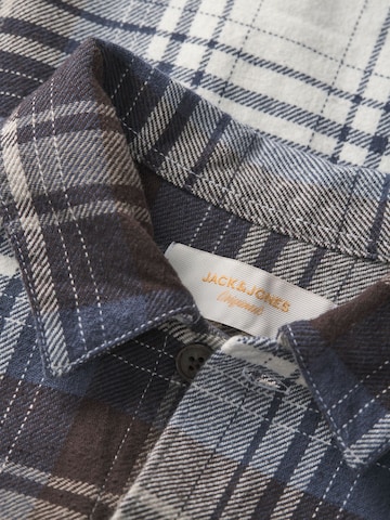 JACK & JONES Comfort Fit Hemd in Grau