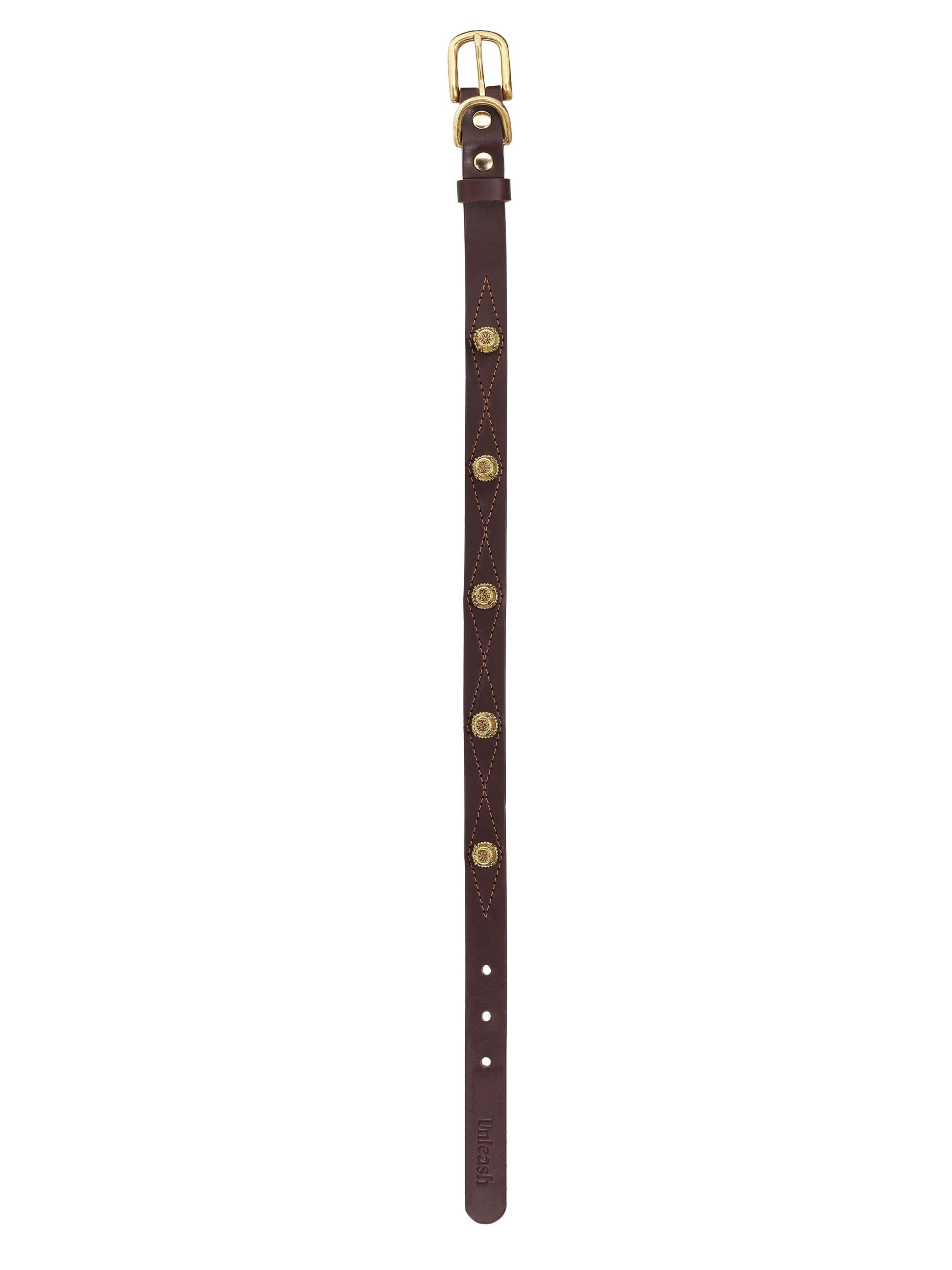 Unleash Cph Halsband in Brown