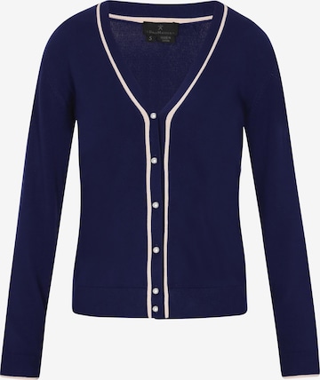 Geacă tricotată de la DreiMaster Klassik pe albastru: față