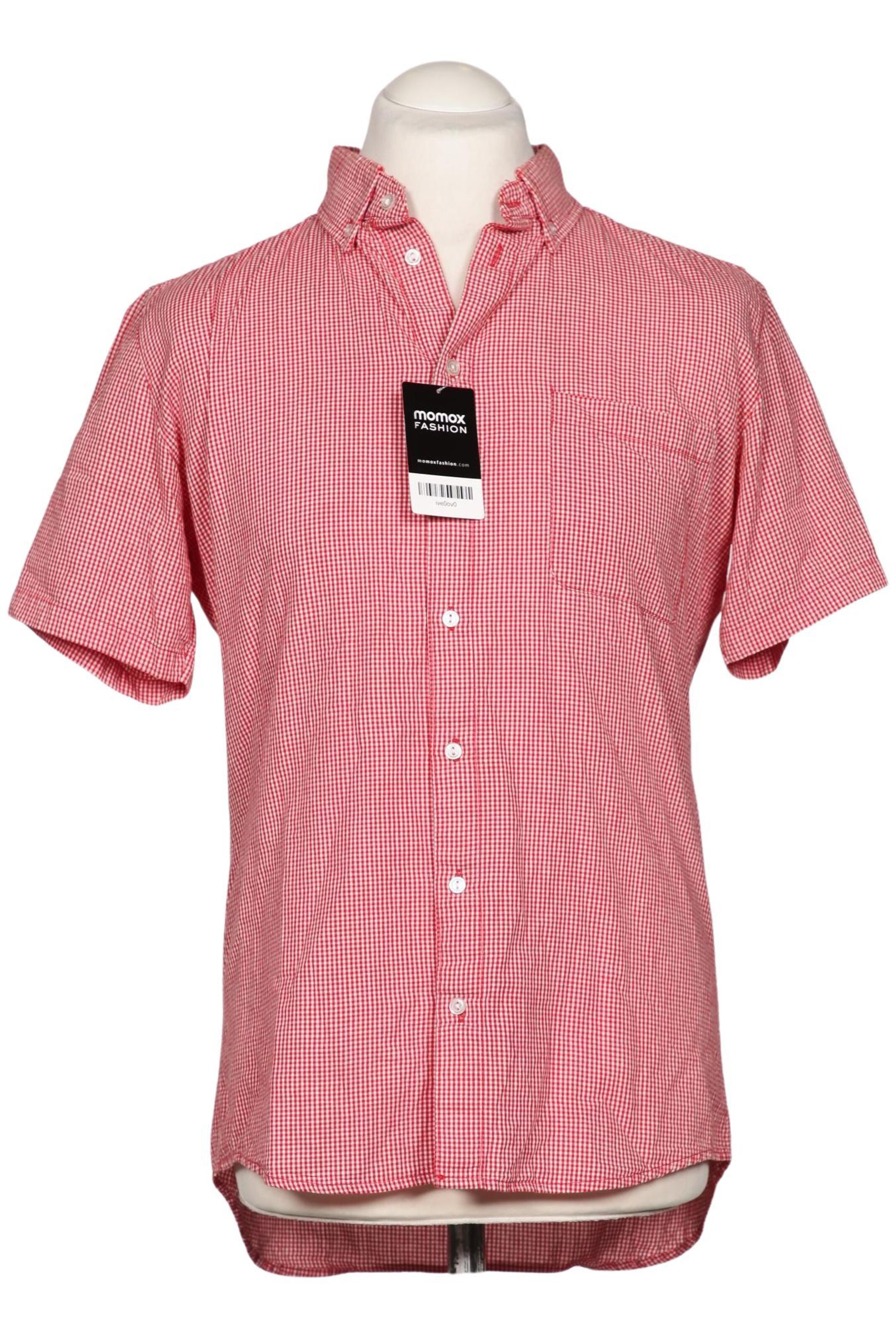 American Apparel Button Up Shirt in M in Pink: front