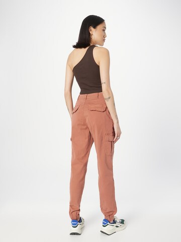 Urban Classics Tapered Cargobroek in Bruin