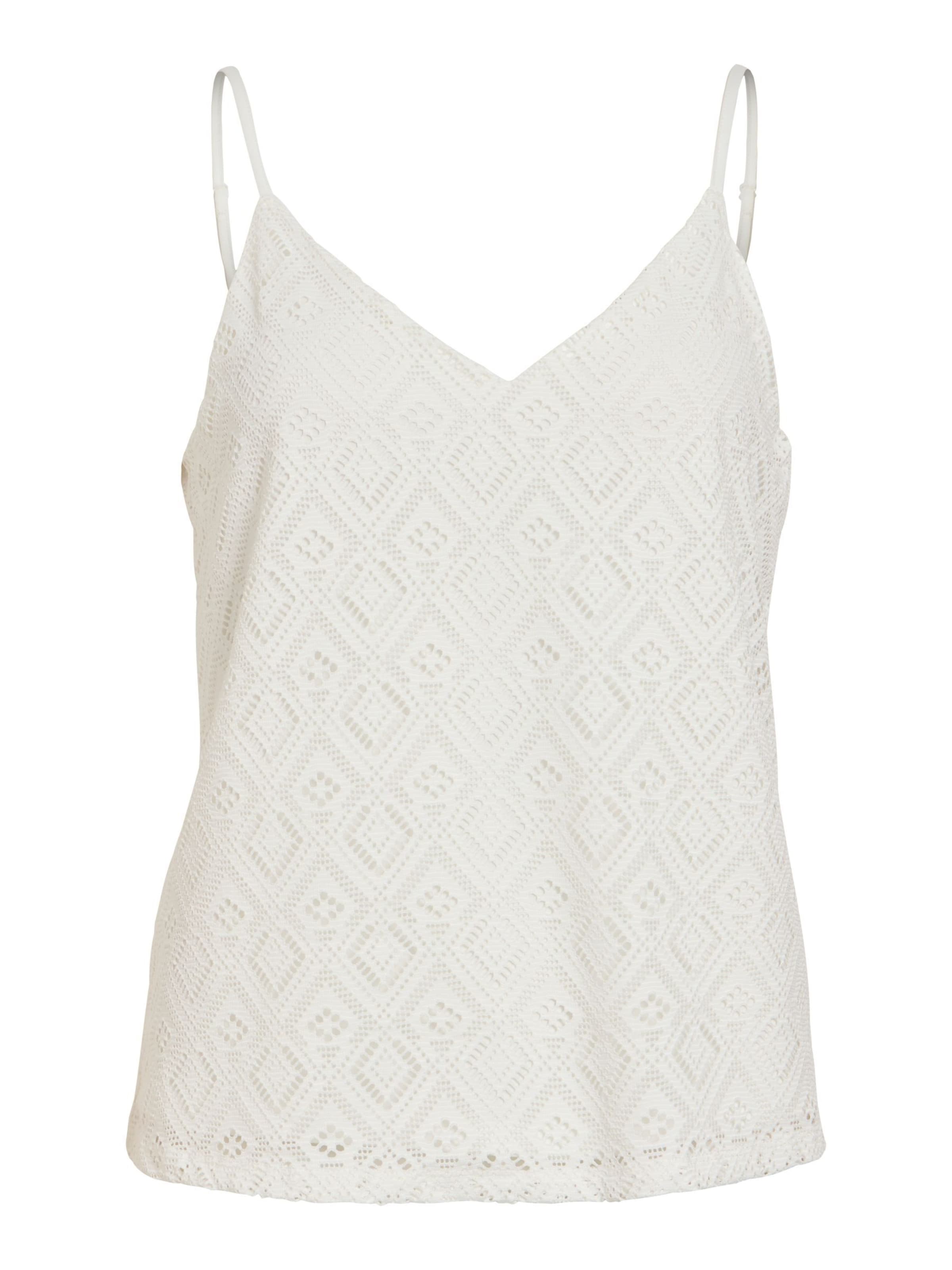 VILA Top 'VINusa' in White: front