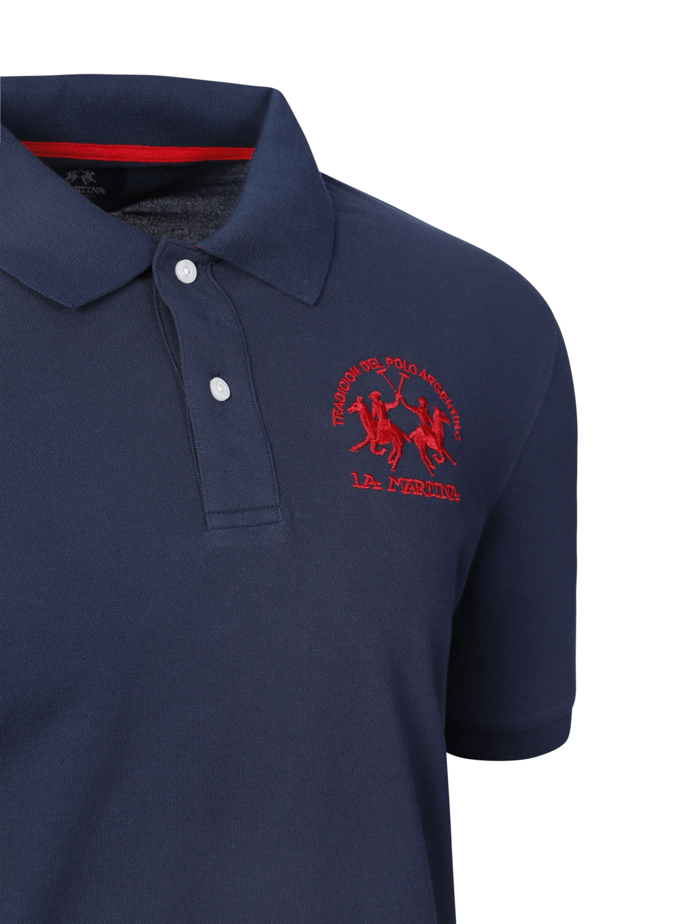 T-Shirt ' CCMP11 ' La Martina en bleu