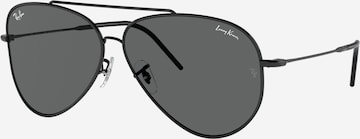 Ray-Ban Okulary przeciwsłoneczne w kolorze czarny: przód