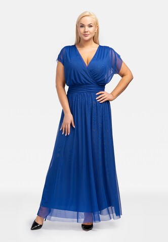 Karko Abendkleid 'MANUELA' in Blau: predná strana