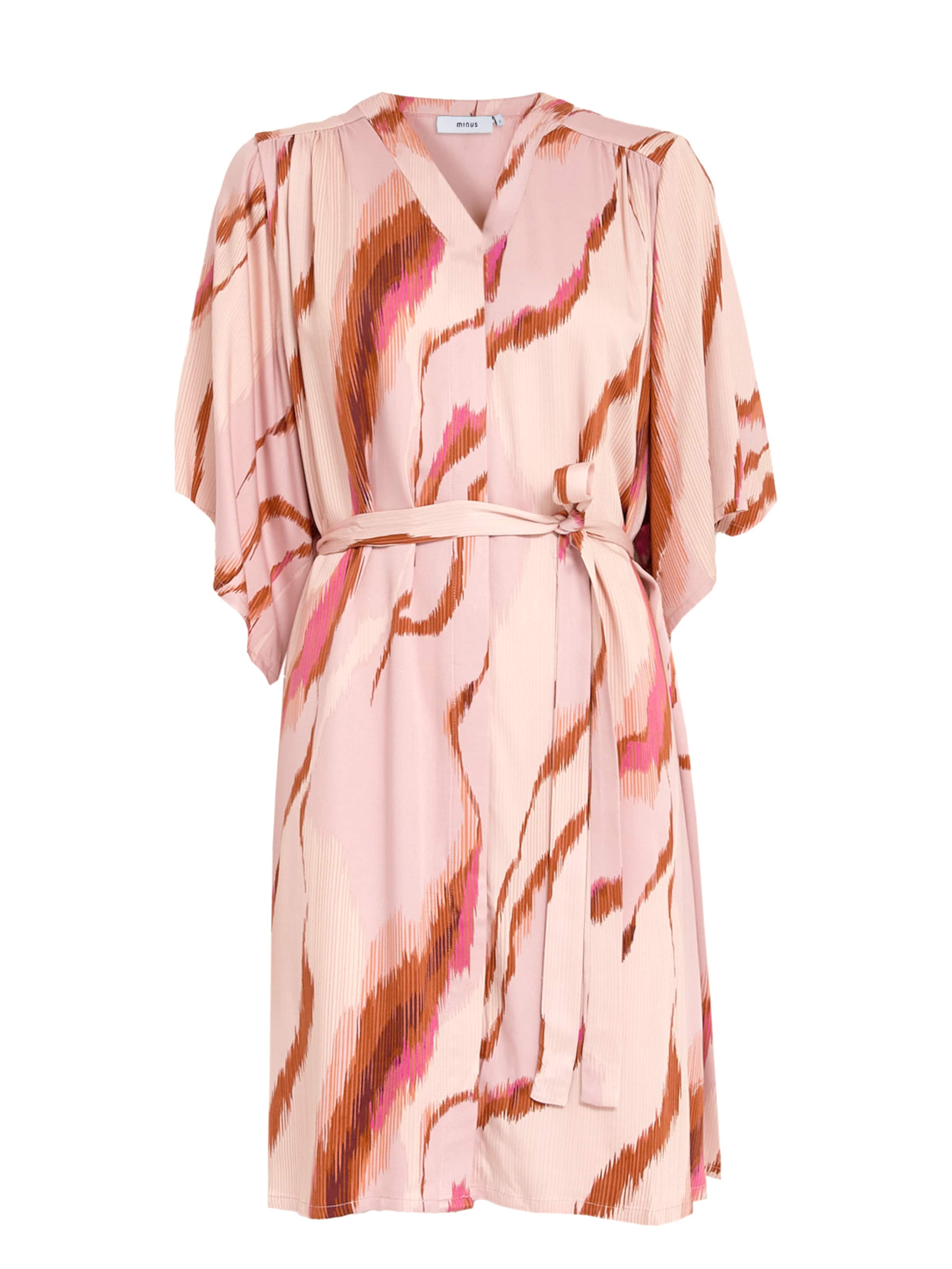 minus - Vestido 'Luana' en marrón: frente