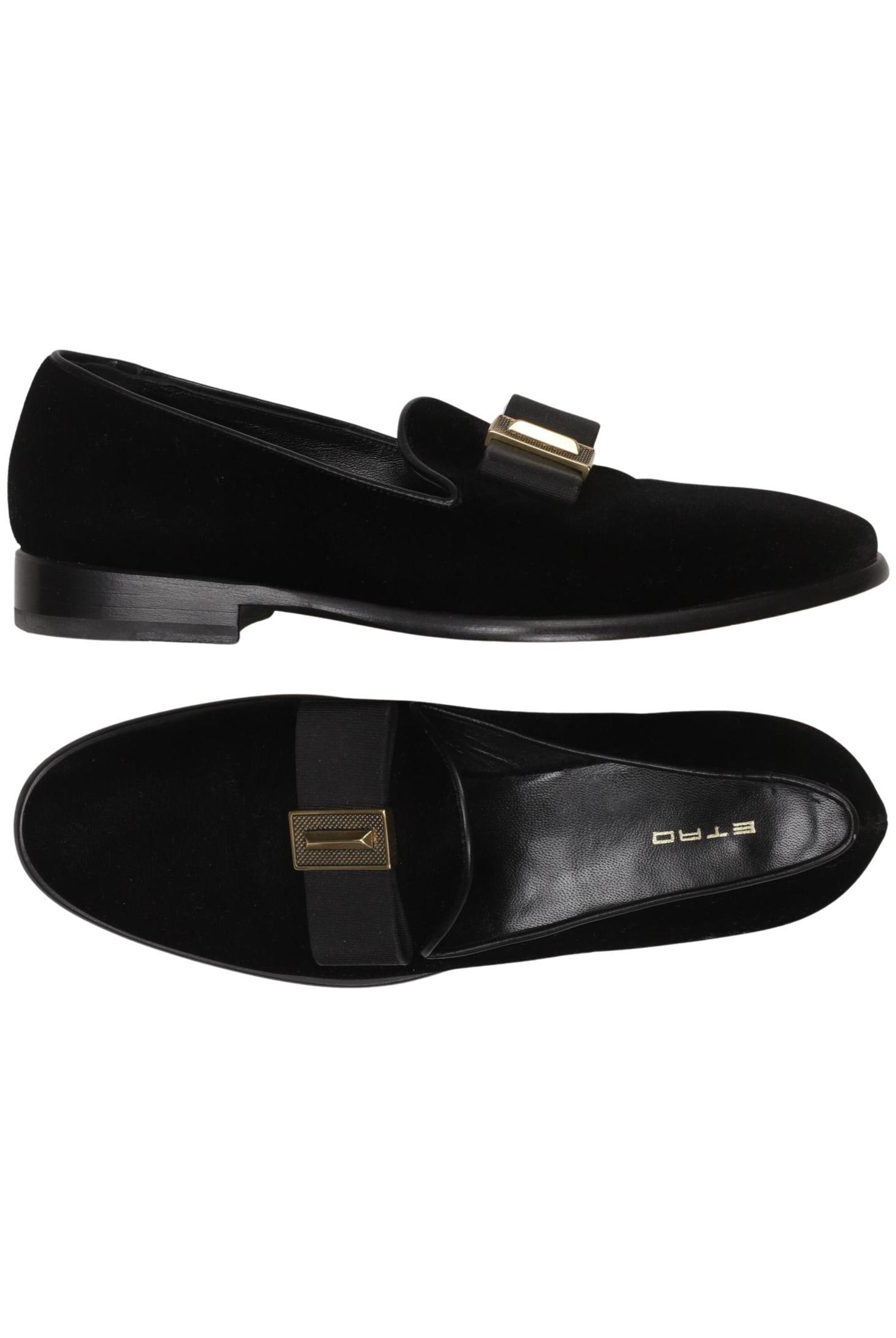 Etro Flats & Loafers in 38 in Black: front