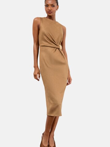 Lipsy Kleid in Braun: Vorderseite