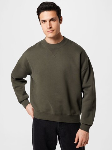 Abercrombie & Fitch Sweatshirt in Grün: Vorderseite