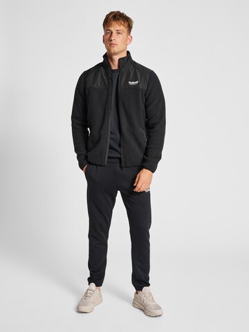 Hummel Fleece jas 'Charley' in Zwart