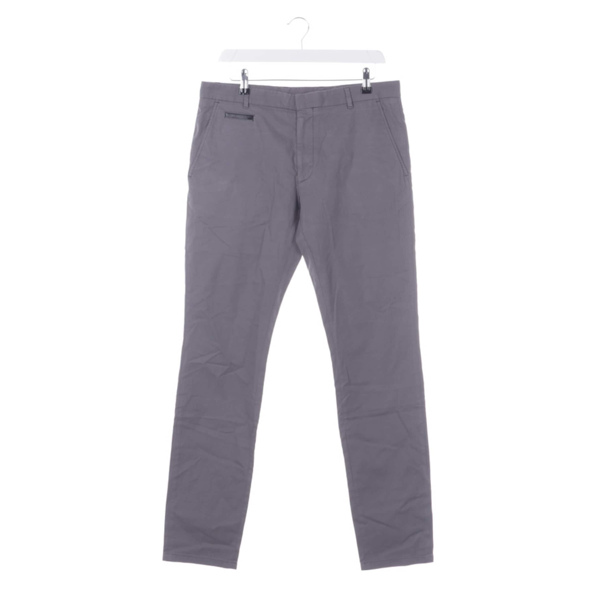 HUGO Pants in 4XL in Grey: front
