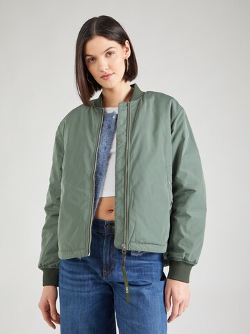 QS Between-Season Jacket in Green: front