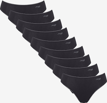 SLOGGI - Braga 'Pure Comfort' en negro: frente