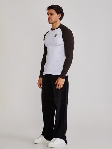 T-Shirt SikSilk en blanc