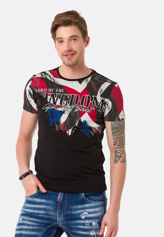 CIPO & BAXX T-Shirt in Mischfarben: predná strana