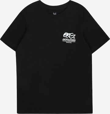 T-Shirt 'ARUBA' Jack & Jones Junior en noir : devant