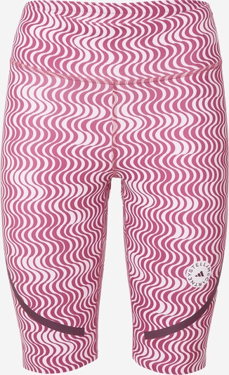 ADIDAS BY STELLA MCCARTNEY Športne hlače 'Truepurpose Printed Cycling' | robida / rdeče vijolična / bela barva, Prikaz izdelka