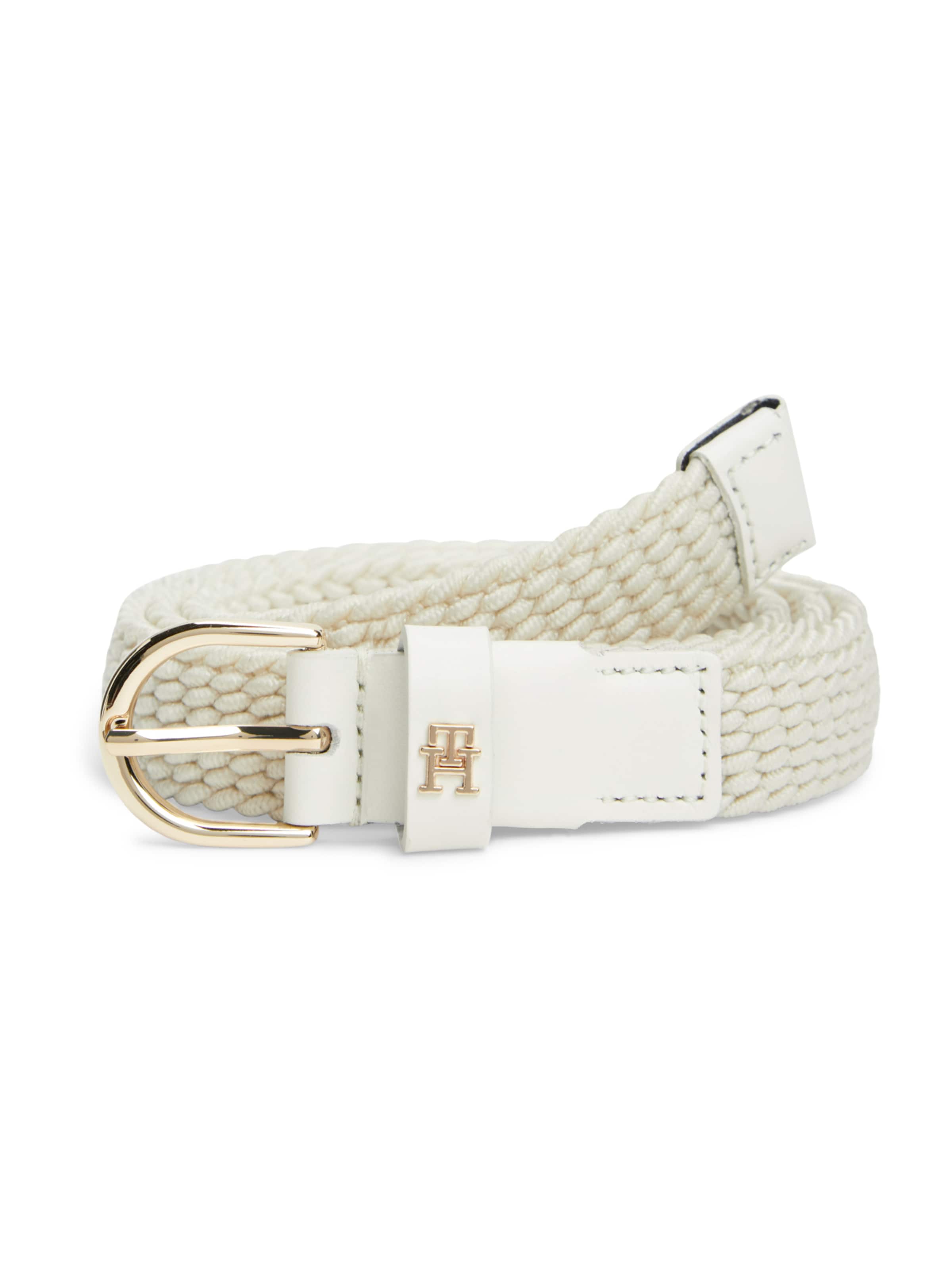 TOMMY HILFIGER Gürtel 'ESSENTIAL EFFORTLESS' in Beige: Vorderseite
