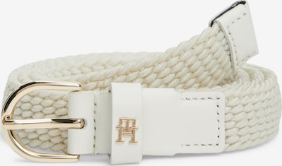 75 dydžio Diržas 'ESSENTIAL EFFORTLESS' iš TOMMY HILFIGER, spalva – kremo / Auksas, Prekių apžvalga