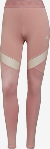 ADIDAS SPORTSWEAR Skinny Sporthose in Pink: predná strana