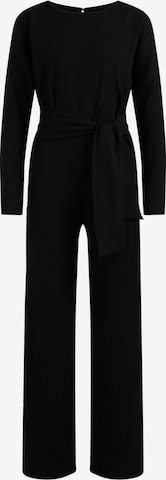 WE Fashion - Jumpsuit en negro: frente