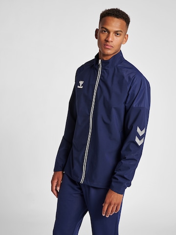 Hummel Training Jacket 'Lead' in Blue: front