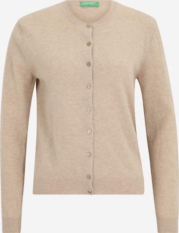 UNITED COLORS OF BENETTONKardigan - bež boja: prednji dio