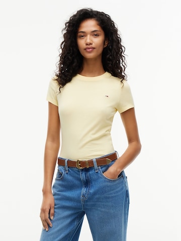 auksinė Tommy Jeans Marškinėliai: priekis