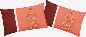 HOME AFFAIRE Pillow in Red: front