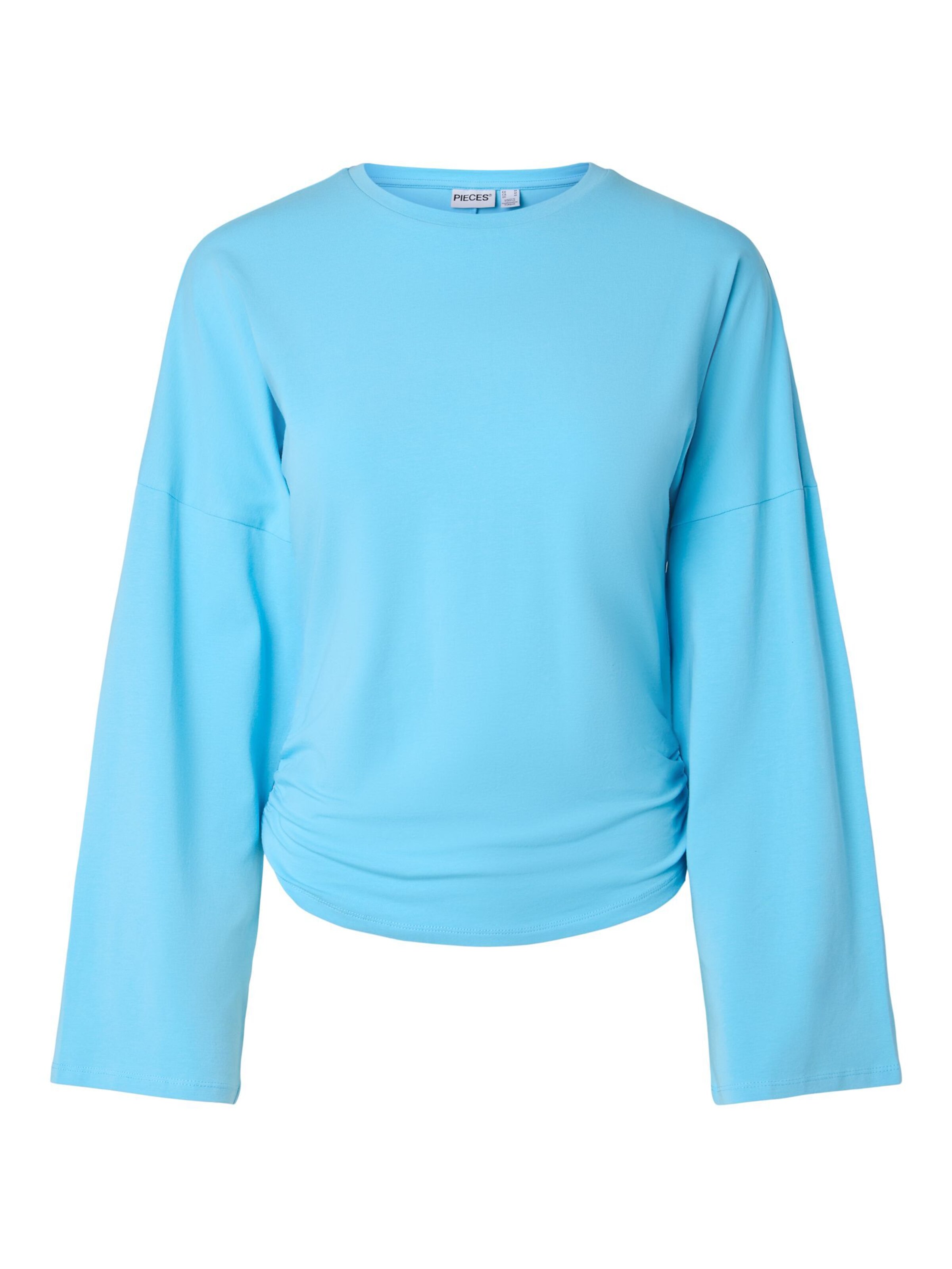 PIECES Shirt 'ALLI' in Blue: front