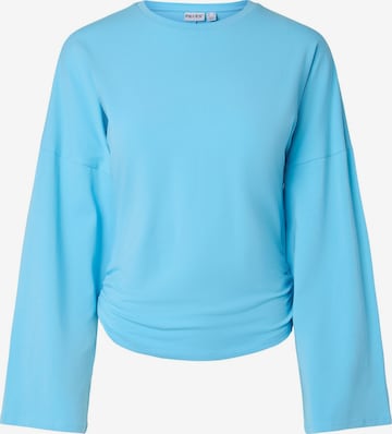 PIECES Shirt 'ALLI' in Blue: front