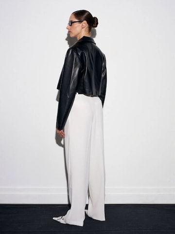 Dilvin Wide leg Broek in Wit