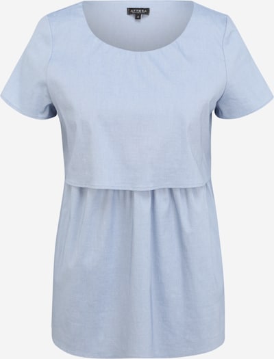 Attesa Bluse in hellblau, Produktansicht