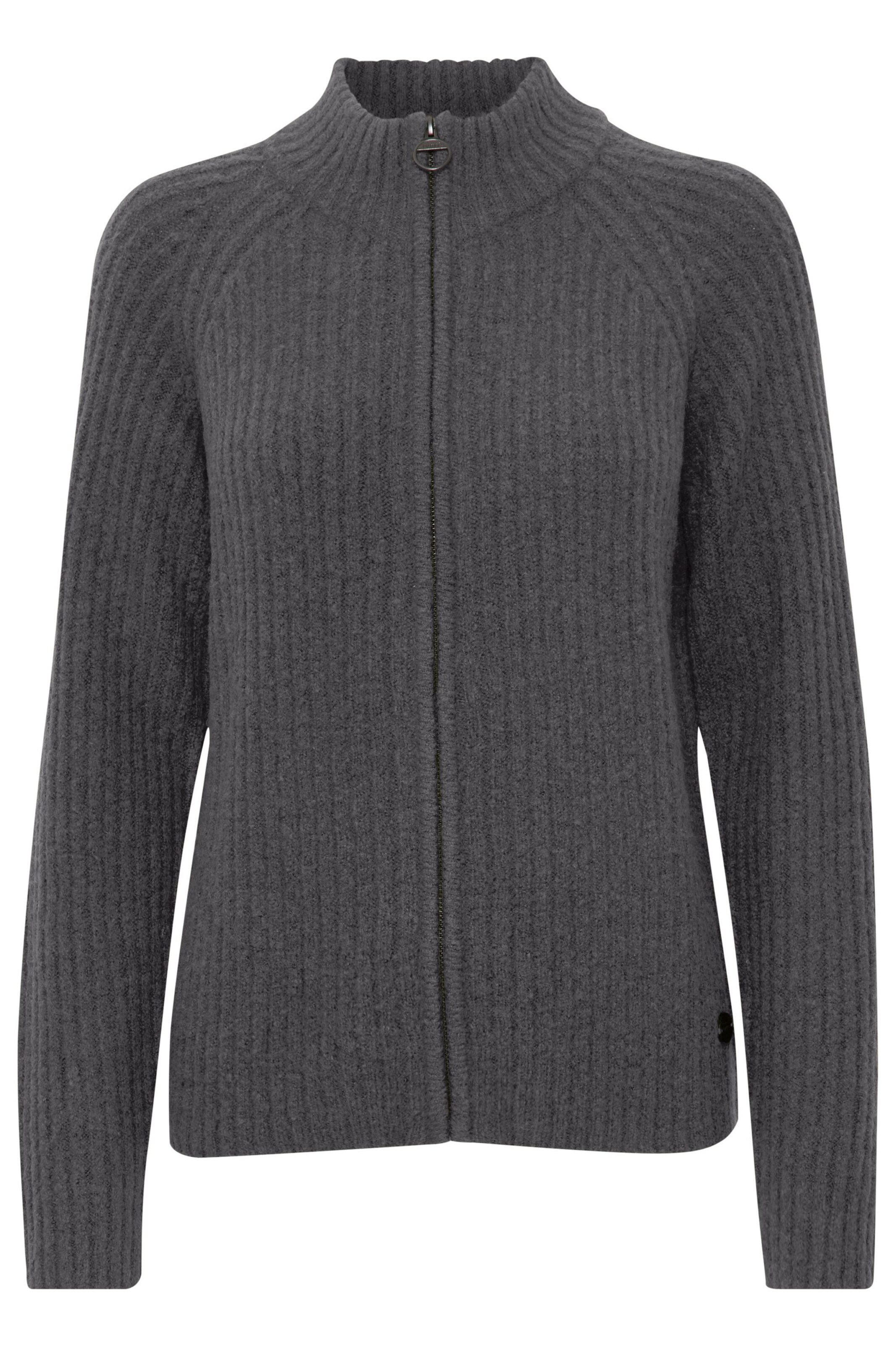 Cardigan 'Sal' Oxmo en gris : devant
