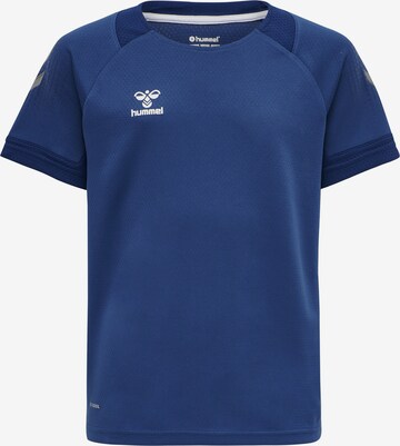 Hummel Performance Shirt 'Lead' in Blue: front