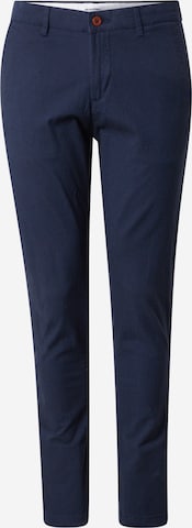 JACK & JONES Слим Брюки-чинос 'JPSTMarco JJErik' в Синий: спереди
