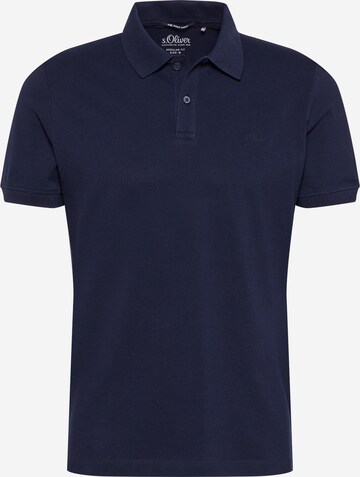 s.Oliver Shirt in Blauw: voorkant