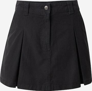 Tommy Jeans - Falda en negro: frente