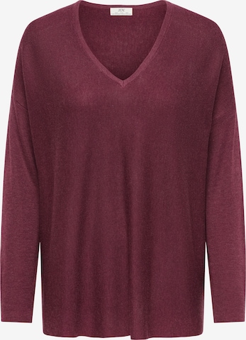 JDY Pullover 'JDYNew Behave' in Rot: Vorderseite