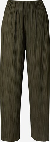 Guido Maria Kretschmer Women - Pierna ancha Pantalón 'Milly' en verde: frente