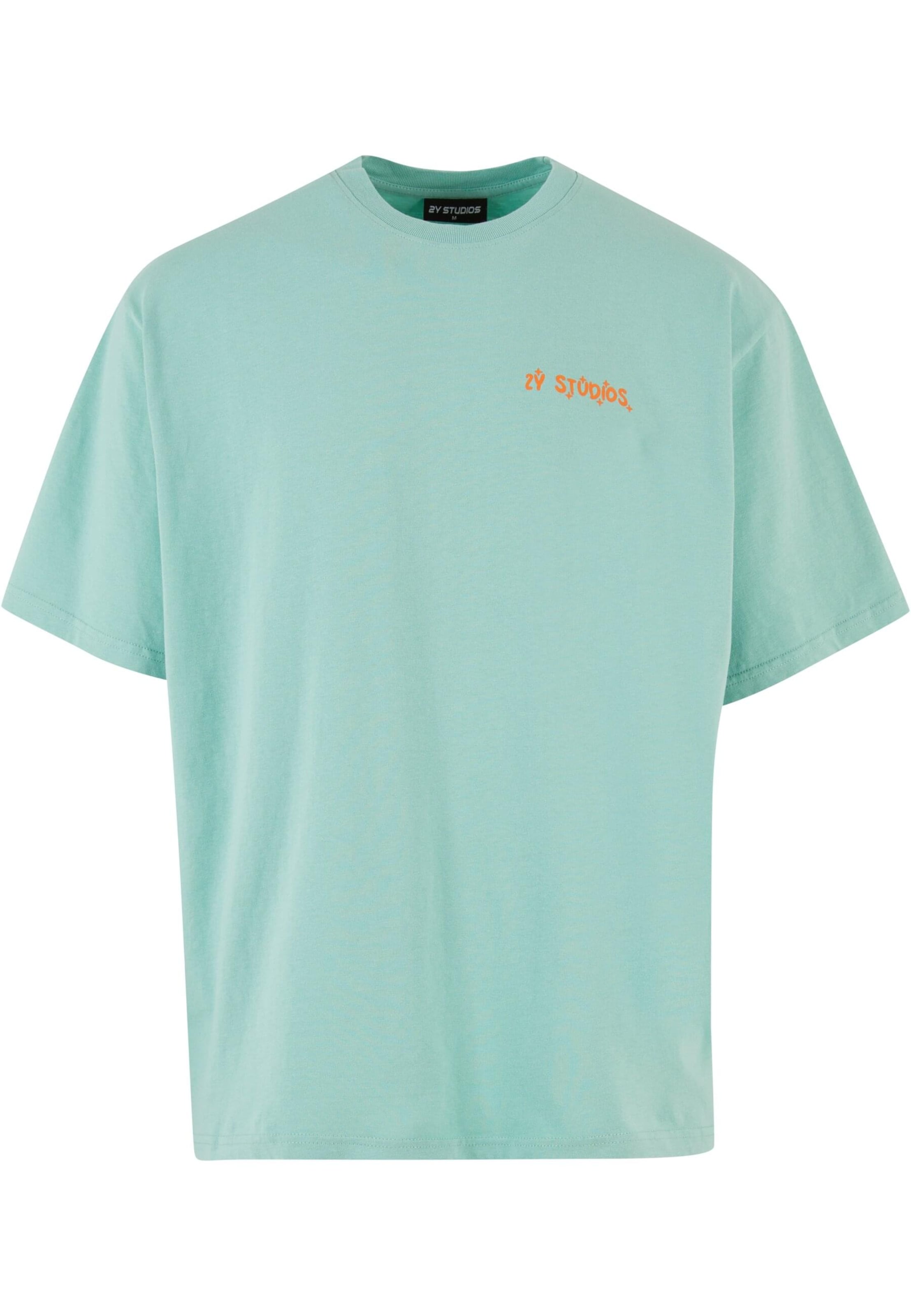2Y Studios Shirt 'Thoughts' in Green: front