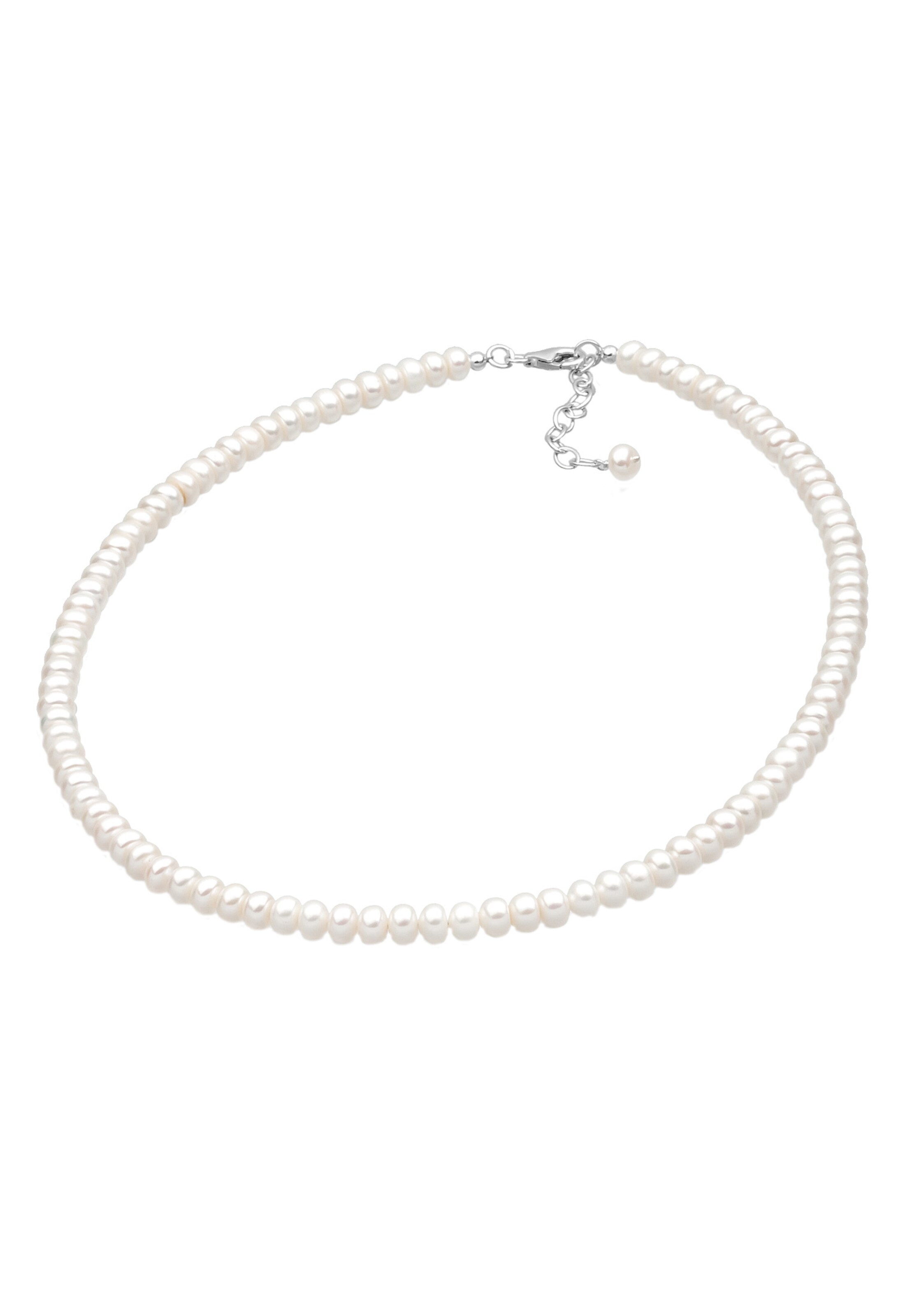 ELLI Ketting in Wit: voorkant