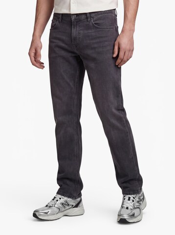 Loosefit Jeans 'JJICHRIS JJORIGINAL' di JACK & JONES in nero: frontale
