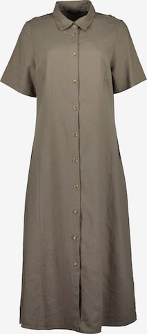 BLUE SEVEN Рокля тип риза в зелено: отпред