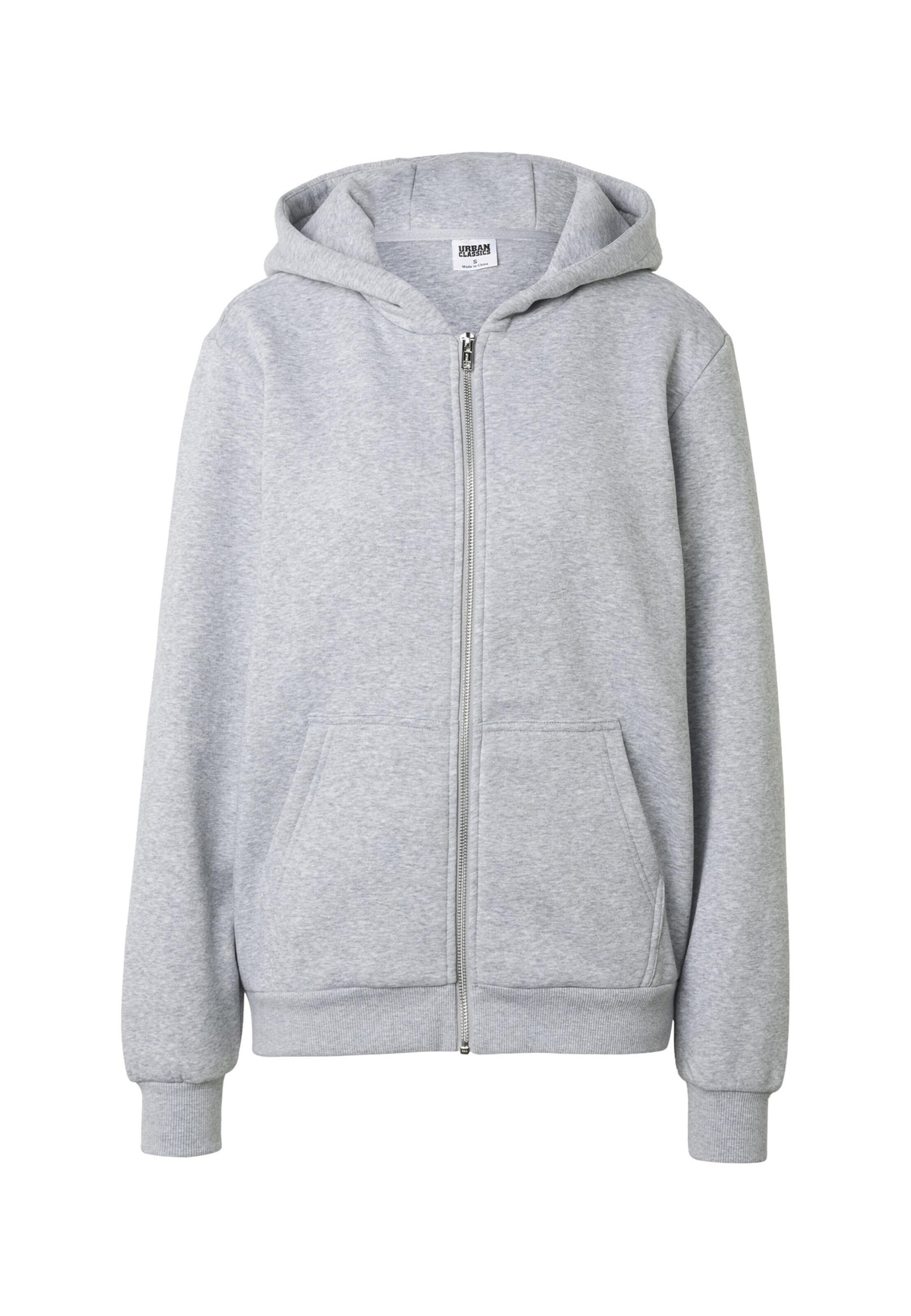 Urban Classics Bluza rozpinana w kolorze szary: przód