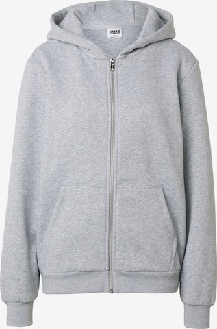 Urban Classics Bluza rozpinana w kolorze szary: przód