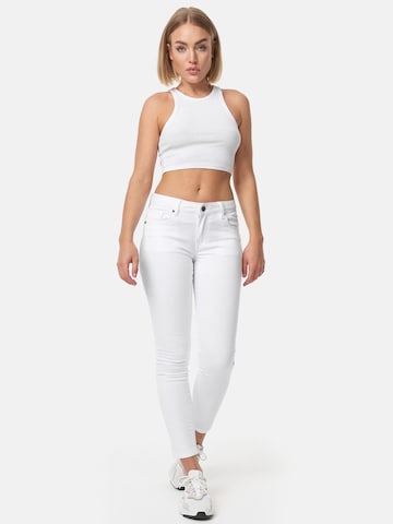 Skinny Jean 'F112' Tazzio en blanc